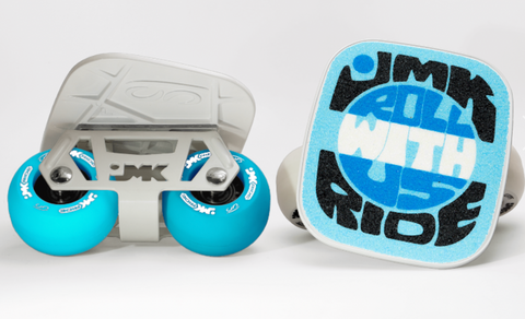 JMKRIDE - Complete Set - White/Cyan Retro