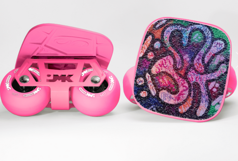 JMKRIDE - Complete Set -  Iamu Wall Art Pink