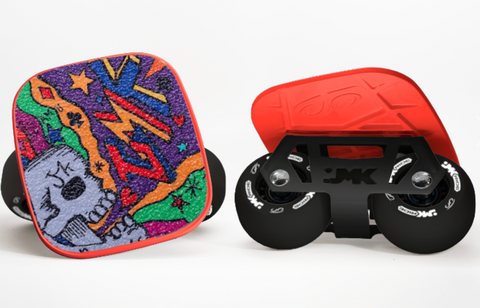 Complete Set - Isamu Skull Black and Red