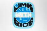 Cyan Retro Grip Tape